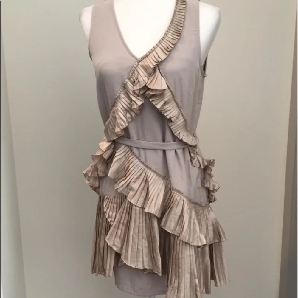 Gap ruffle dress NWT
